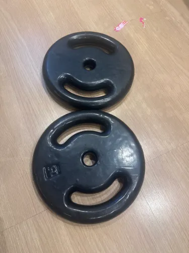 Anilha 15 kgs emborrachada