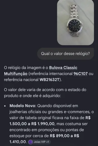 Relógio Bulova Classic