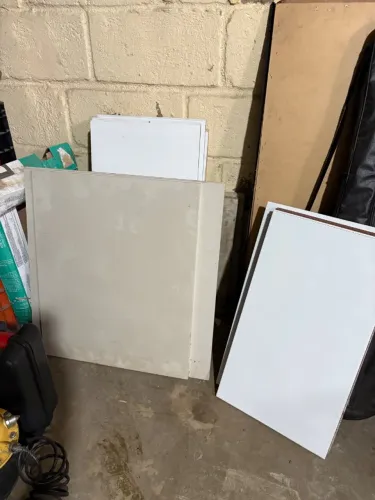 4m² de sobras de cerâmicas e porcelanatos