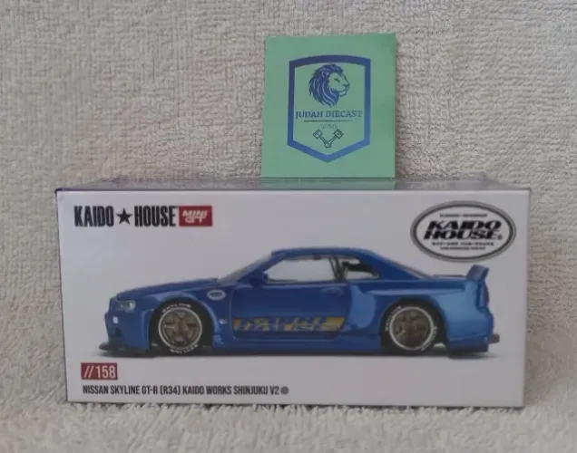 Nissan Skyline GT-R (R34) Kaido Works Shinjuku V2 - 158 - Mini GT