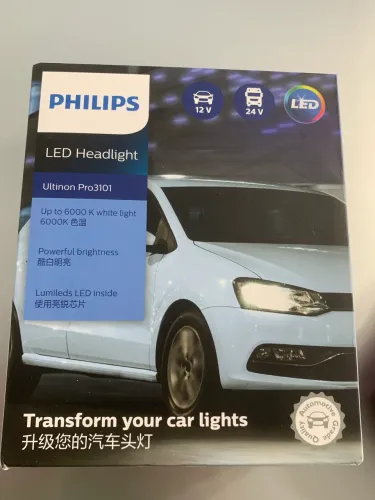 Led Philips Ultinon Pro 3101 G2 6.000 k Modelo : HB3 / HB4