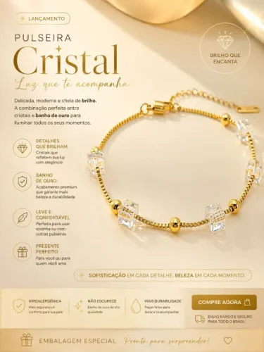 Pulseira aço inox contas coloridas