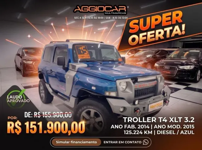Troller T-4 XLT 3.2 2015