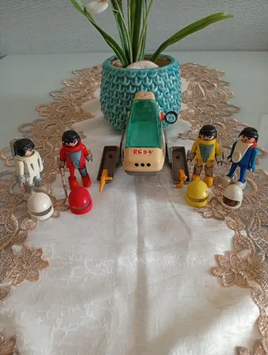 Playmobil playmospace nave e 4 personagens