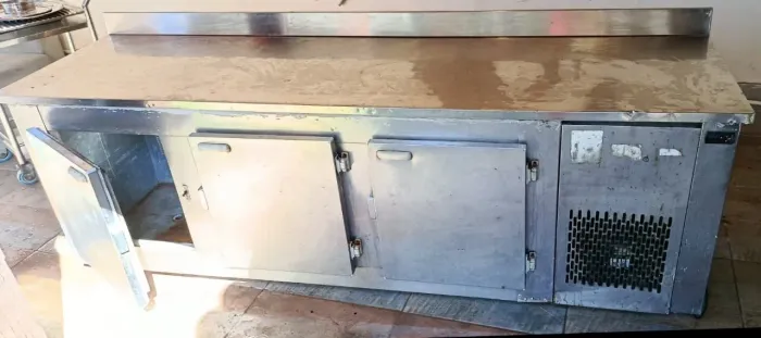 Balcão Refrigerado Inox Profissional 2,55m - Funcionando Perfeitamente