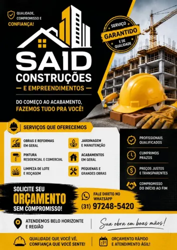 CONSTRUÇÕES E REFORMAS 