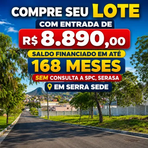 SUA CASA COMEÇA PELO LOTE CERTO