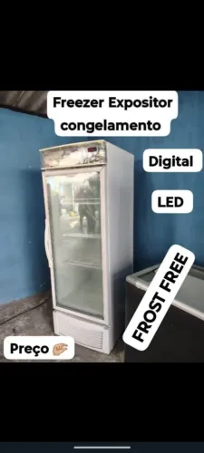 FREEZER EXPOSITOR FRICON 500 LITROS FROST FREE ENTREGA