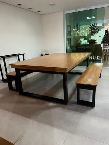 Mesa de sinuca e jantar Paris 
