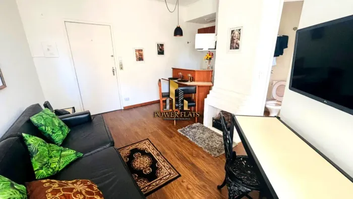 Flat para locação no Jardim Paulista | 1 dormitório | 1 vaga | Excelente custo-benefício