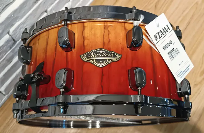 Caixa Tama Starclassic 14x6,5 VERMILLION BOSSE FONCE FADE - Nova!