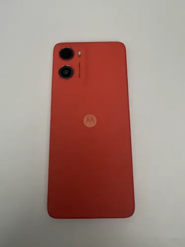 Smartphone Motorola Moto g06 128GB 4GB Ram Laranja 6,9? Câm. 50MP + Selfie 8MP
