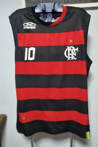 Camisa Flamengo Basquete 2010 Olimpikus Oficial