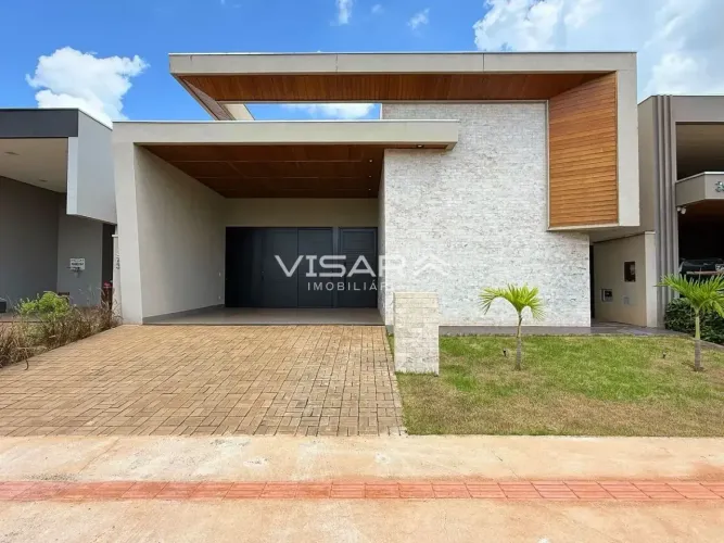 Casa térrea com 03 suítes à venda - Condomínio Fechado Porto Madero Residence & Resort em