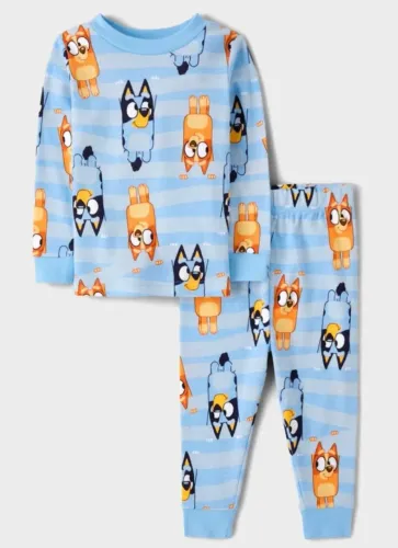 Conjunto pijama Bluey The Children's Place tamanhos 2 e 5 anos importados (novo)