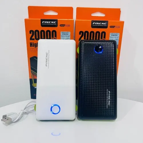 Carregador portatil power Bank 20000mAh PINENG - bateria externa