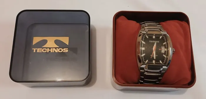 Relógio Masculino Technos Aço - Semi Novo