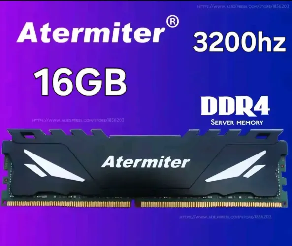 Memória RAM DDR4 ECC REG 16GB 3200MHz Atermiter para Servidor/Xeon