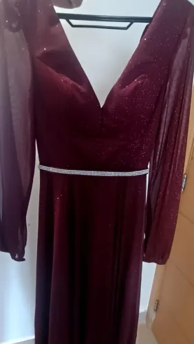 Vestido social de festa