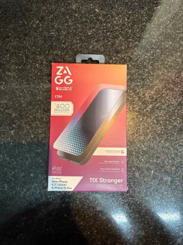 Película protetora para iPhone 15 Plus e 16 Plus ZAGG Invisible Shield