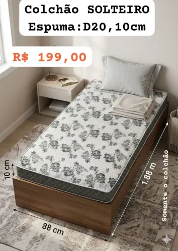 Colchão Solteiro
