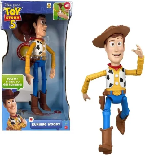 Pixar Toy Story 5 Figura de Ação Woody Corredor de 12" Mattel jnb63