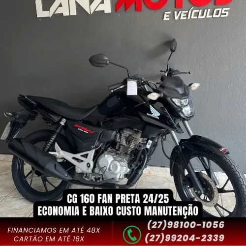 CG 160 FAN preta  24/25