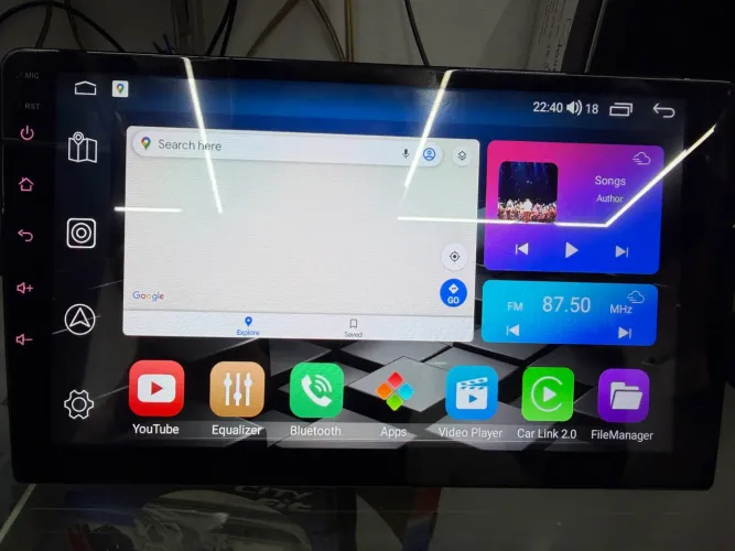 Multimídia Octa Core - 9 polegadas - HRV
