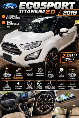 Ford Ecosport Titanium 2.0 16V Flex 5P Aut. 2019