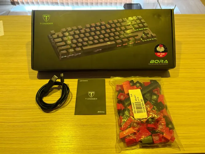 TECLADO GAMER T-DAGGER BORA