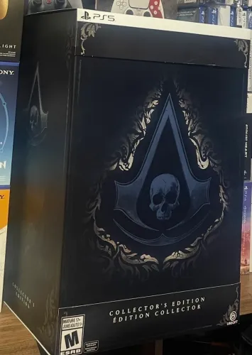 Assassins Creed black flag resynced edição de colecionador
