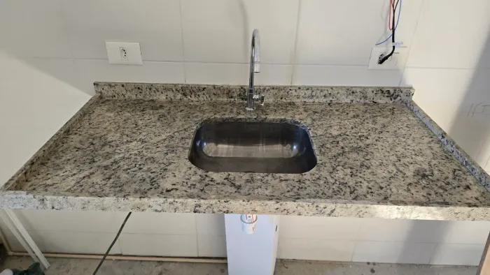 Pia de cozinha mármore