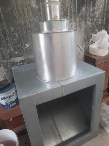 Coifa industrial com exaustor
