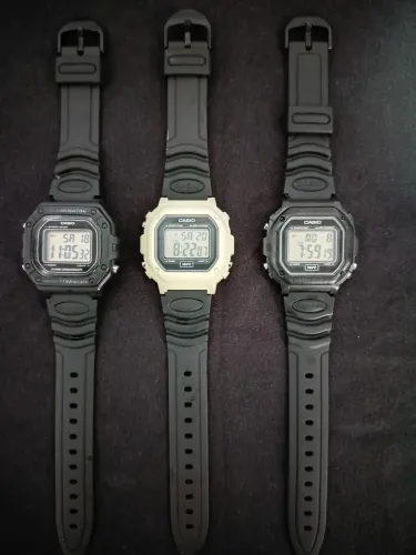 ( Casio F-108WH ) ( Casio W-218H-1AV ) ( Casio W-218HC-8AV )