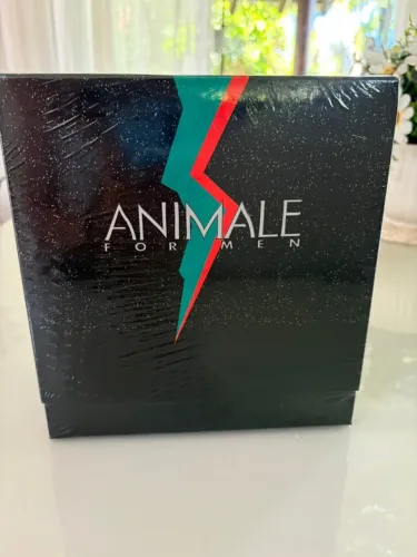 Kit Perfume Masculino Animale For Men - 100ml + Loção pós Barba + Gel para Corpo e Cabelos