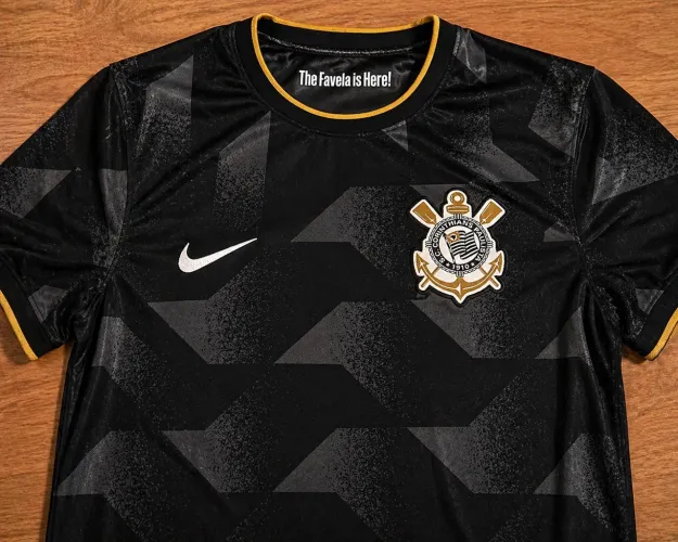 Camisa Corinthians Nike Preta 2022 - Tamanho G - Excelente Estado