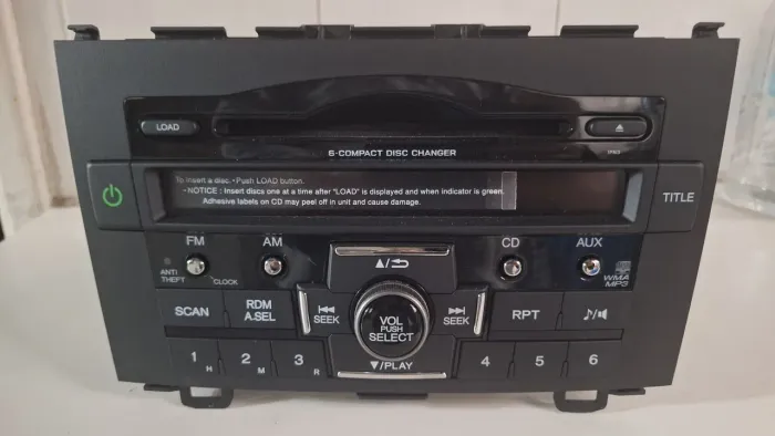 Rádio Cd Player 6 disc Honda CRV 2011