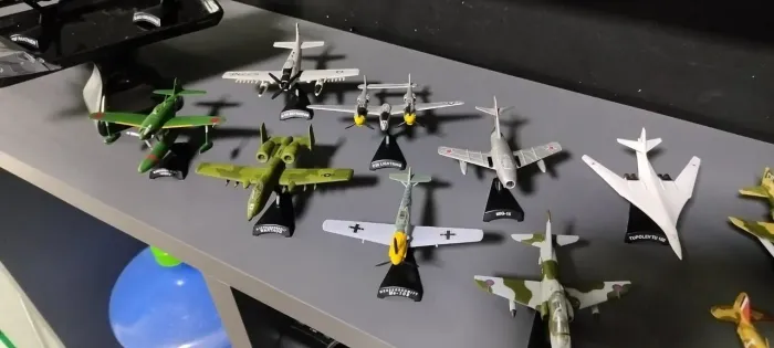 Miniatura de aviões A Del Prado.