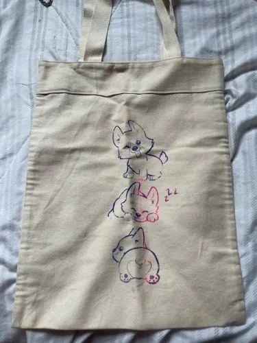 Ecobag de cachorro tamanho p