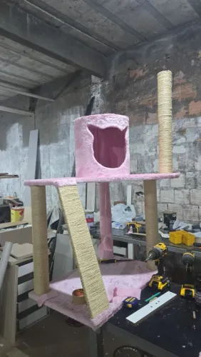 Casa de gato playground arranhador