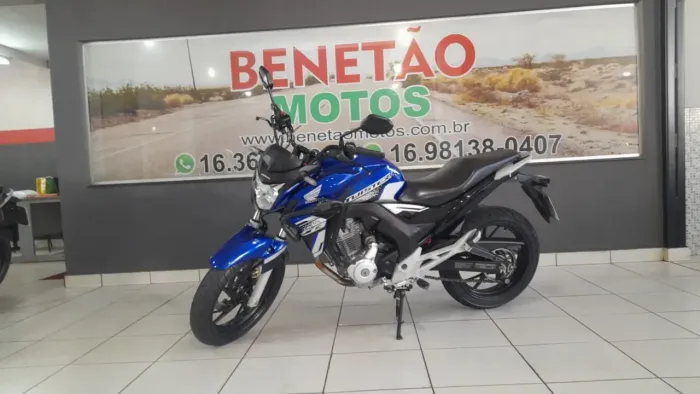 HONDA CB 250 TWISTER AZUL 2021
