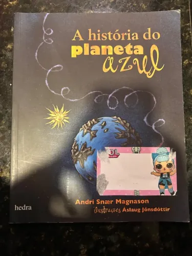 Livro A história do planeta azul