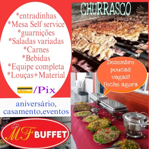 Buffet Completo (Niterói, São Gonçalo, Maricá, Itaboraí) julho a Dez , feche agora!