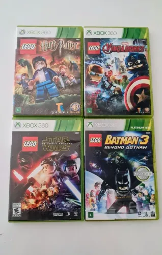 Jogos Lego Xbox 360 (Todos Originais)