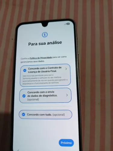 Vendo celular novo 