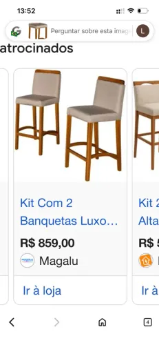 Mesa bistrô com cadeiras