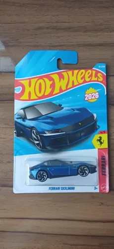 carrinho ferrari 12cilindri hot wheels