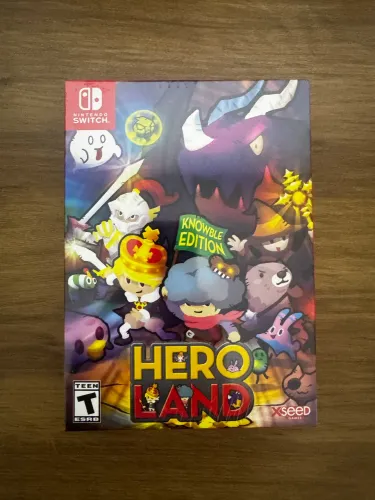 Heroland (edição limitada lacrada) mídia física Nintendo Switch
