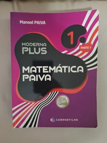 Livro de matemática moderna plus vol 1 partes 1 e 2