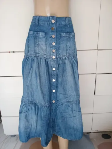 Saia jeans tam 36